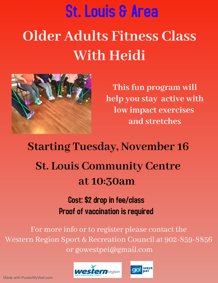 St. Louis & Area Older Adults Fitness Class
