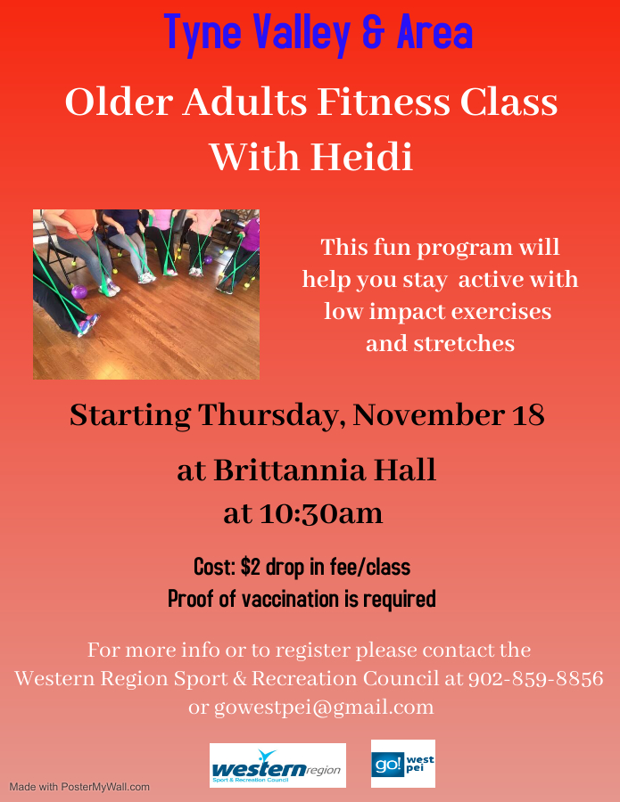 Older Adults Fitness Class