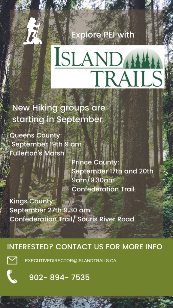 Island Trails Hiking Group Advertising